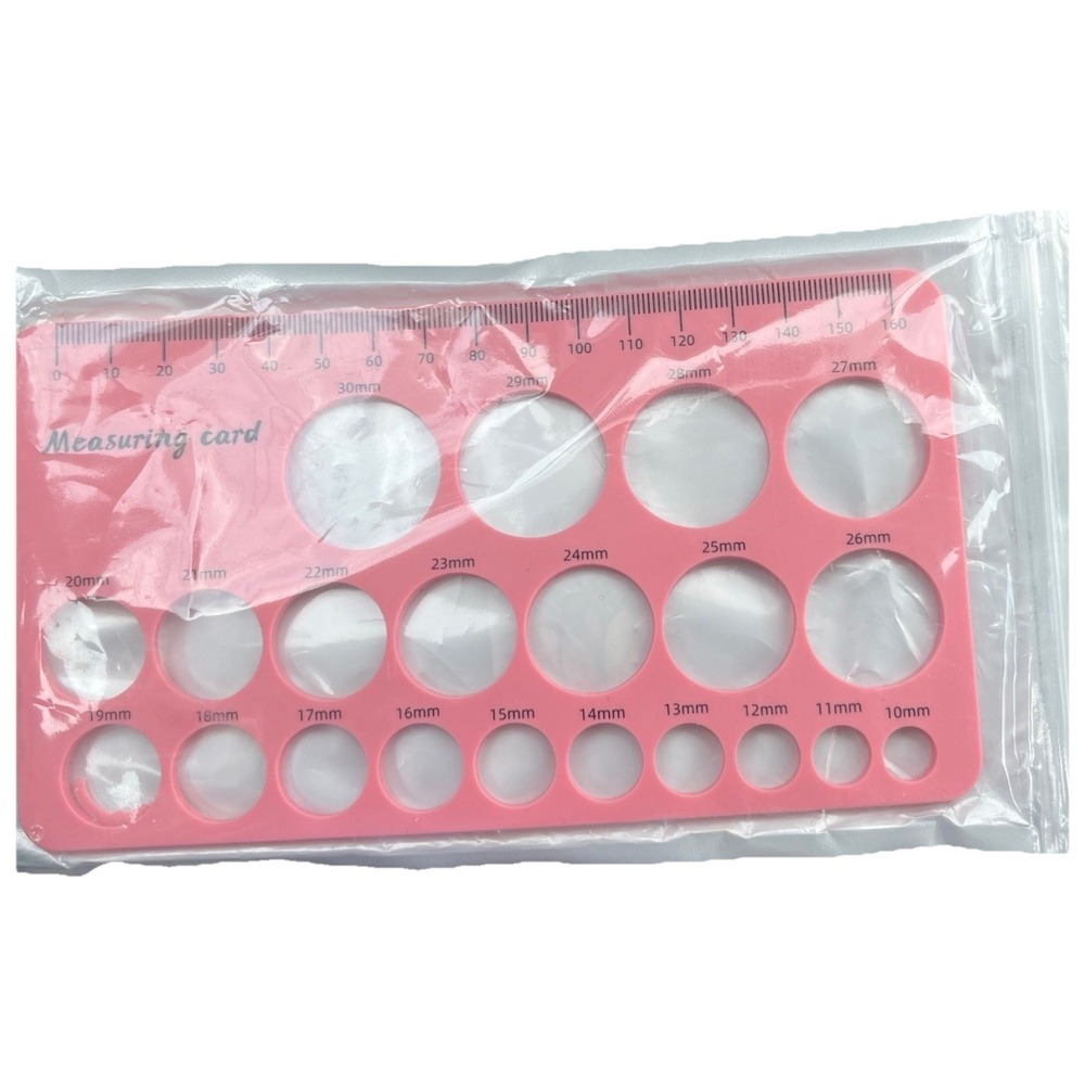 Luxemum Nipple Rulers, Flange Inserts Sizing Measurement Card Tool Breast Pump